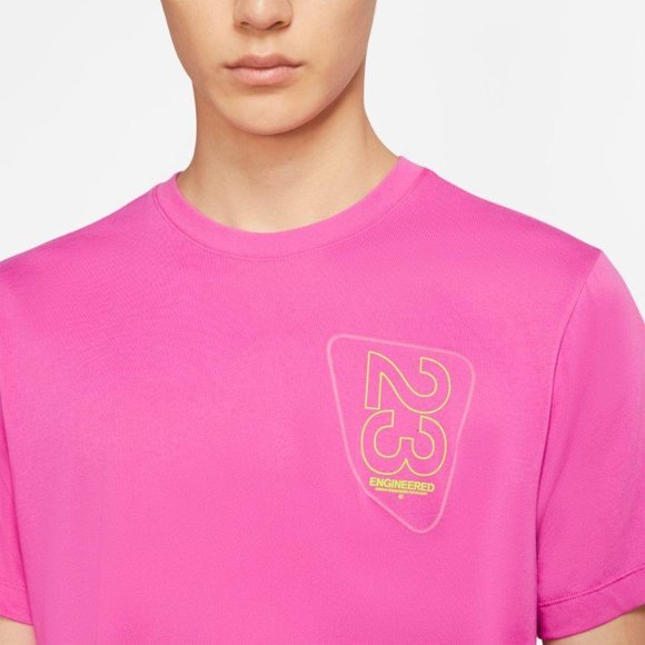 Jordan Other - Nike Jordan Engineered 23 Crew Tee Active Fuchsia